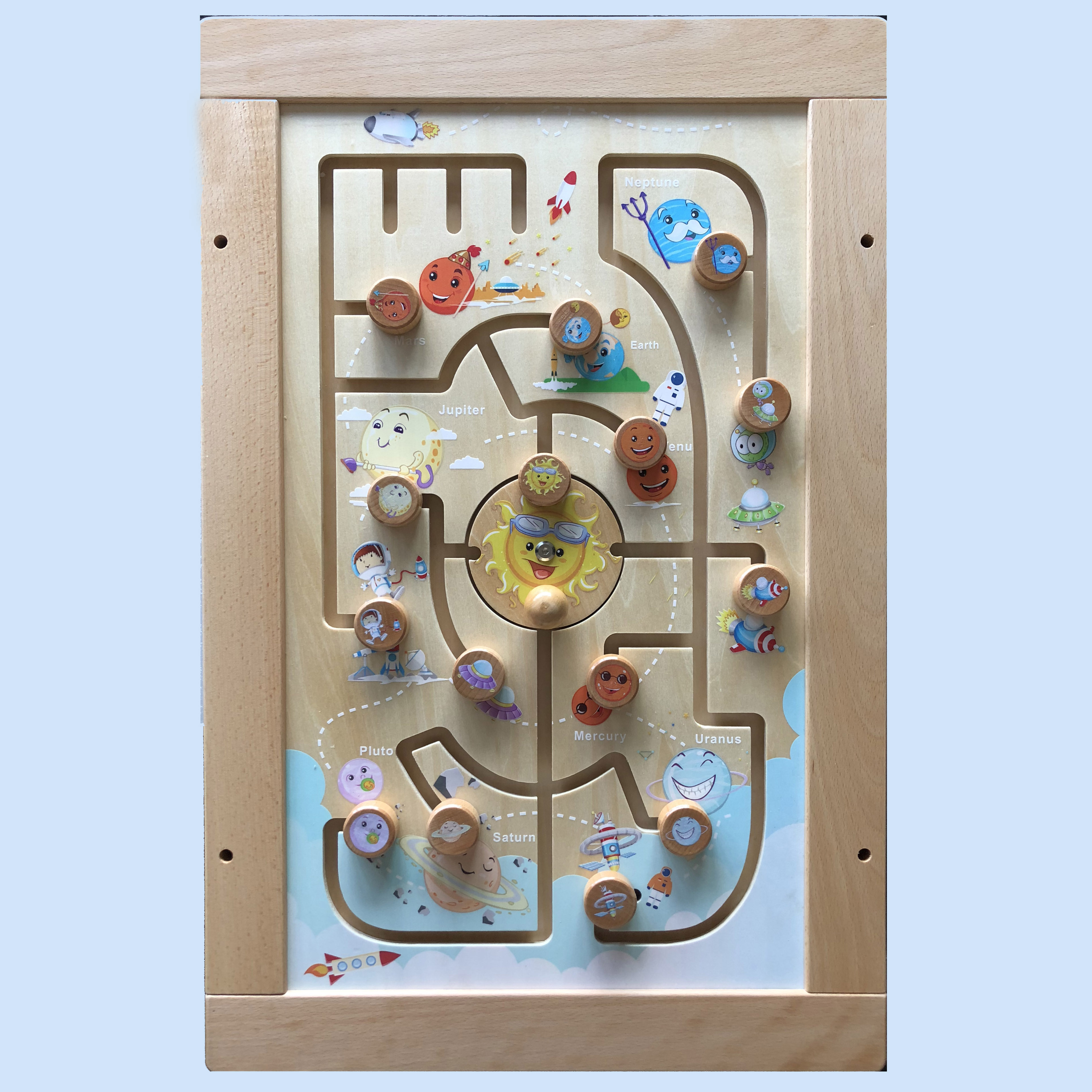 九大行星（原木）